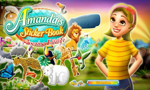 Amandas Sticker Book 2: Amazing Wildlife