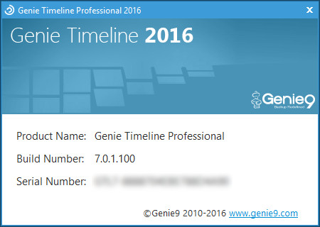 Genie Timeline Pro 2016 v7.0.1.100