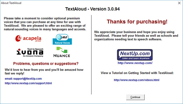 TextAloud 3.0.94
