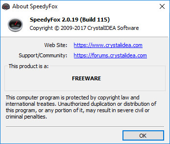 SpeedyFox 2.0.19 Build 115