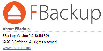 FBackup 5.0 Build 309