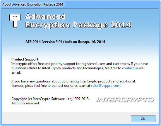 Advanced Encryption Package 2014 Professional 5.91