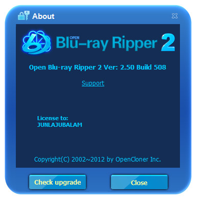 Open Blu-ray Ripper 2.50 Build 508