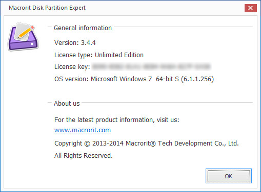 Macrorit Disk Partition Expert Unlimited Edition 2014 v3.4.4