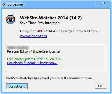WebSite-Watcher 2014 v14.2
