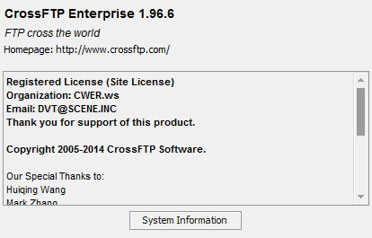 CrossFTP Enterprise 1.96.6