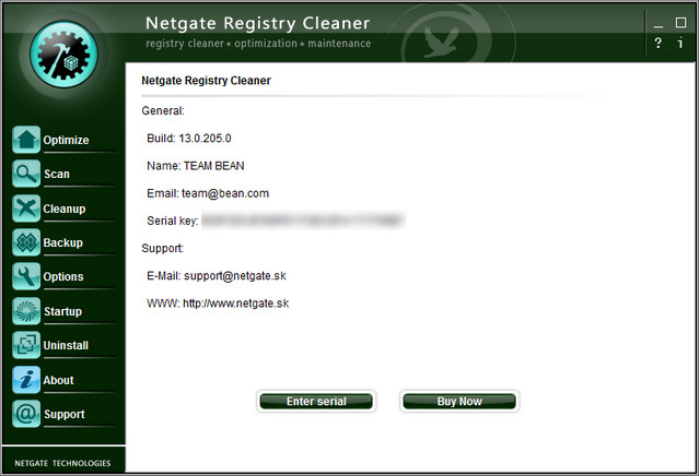 NETGATE Registry Cleaner 13.0.205.0