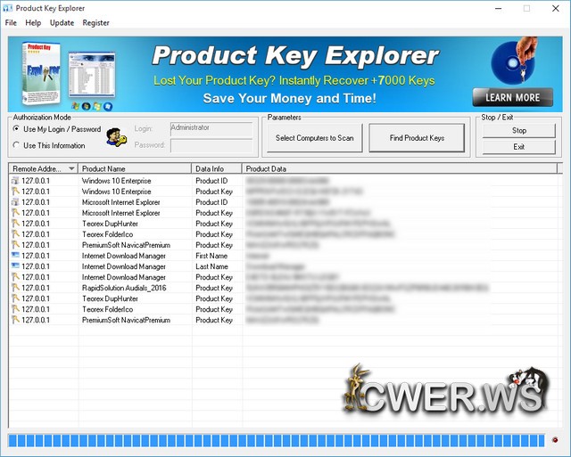 Product Key Explorer 3
