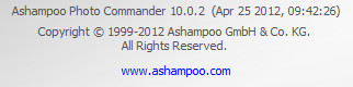 Ashampoo Photo Commander 10.0.2