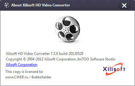 Xilisoft HD Video Converter 7.3.0.20120529