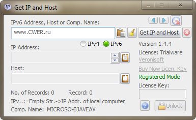Get IP and Host 1.4.4