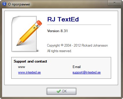 RJ TextEd 15.96 for windows instal free