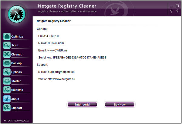 NETGATE Registry Cleaner 4.0.605.0