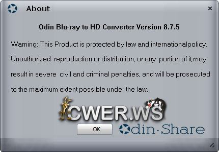 Odin Blu-ray to HD Converter 8.7.5