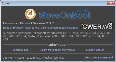 EMCO MoveOnBoot 2.3.2 Build 3498