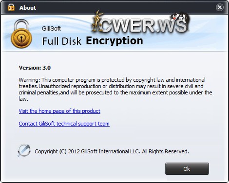 GiliSoft Full Disk Encryption 3.0