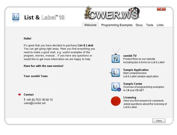 List & Label Enterprise 18