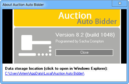 Auction Auto Bidder Professional 8.2 Build 1048