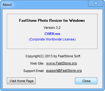 FastStone Photo Resizer 3.2
