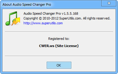Audio Speed Changer Pro 1.5.5.168