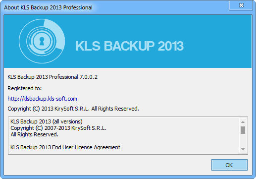 KLS Backup 2013 Professional 7.0.0.2