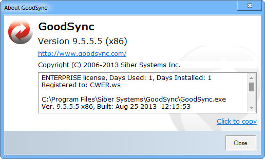 GoodSync Pro 9.5.5.5