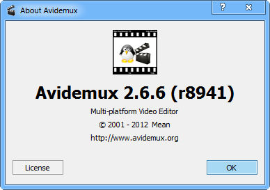 Avidemux 2.6.6