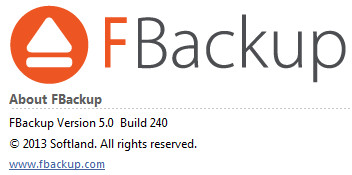 FBackup 5.0 Build 240