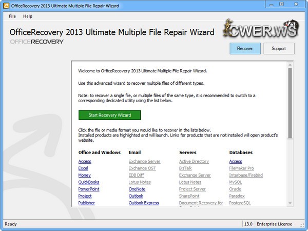 OfficeRecovery 2013 Ultimate v13