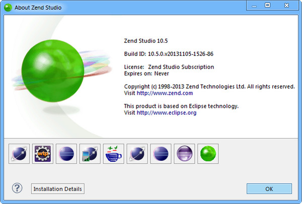 Zend Studio 10.5.0.20131105
