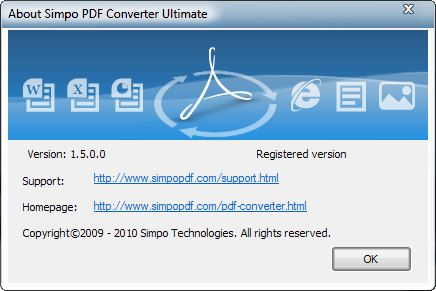 Simpo PDF Converter Ultimate 1.5.0.0