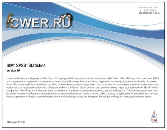 ibm spss statistics 20 software