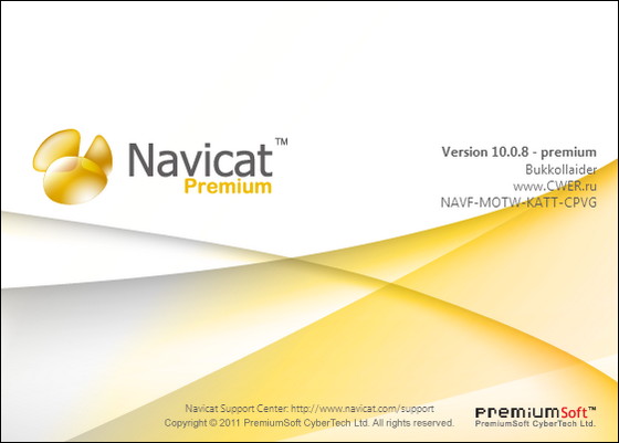 Navicat Premium Enterprise 10.0.8