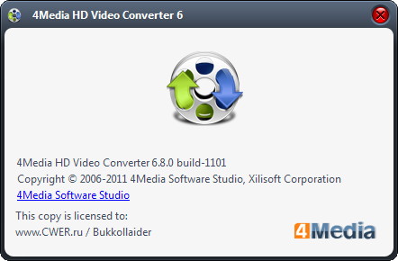 4Media HD Video Converter 6.8.0.1101