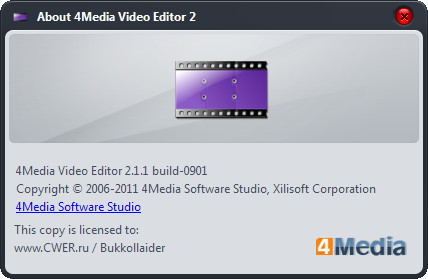 4Media Video Editor 2.1.1.0901