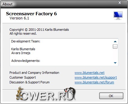 Screensaver Factory Enterprise 6.1