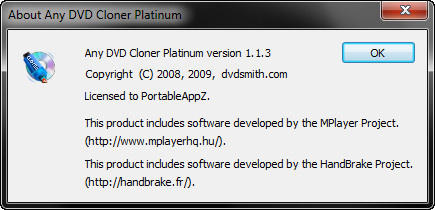 Any DVD Cloner Platinum 1.1.3