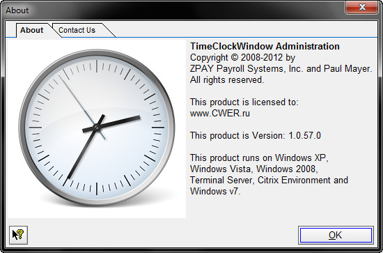 TimeClockWindow 1.0.57.0