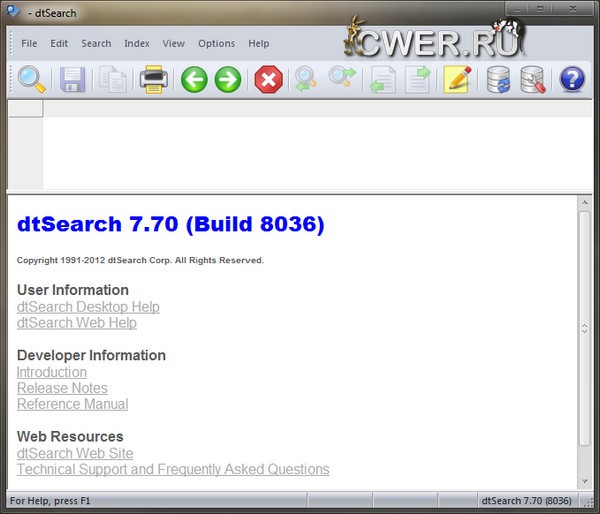 DtSearch Engine 7.70.8036