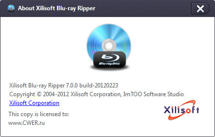 Xilisoft Blu-Ray Ripper 7.0.0 Build 20120223