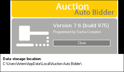 Auction Auto Bidder Professional 7.6 Build 975