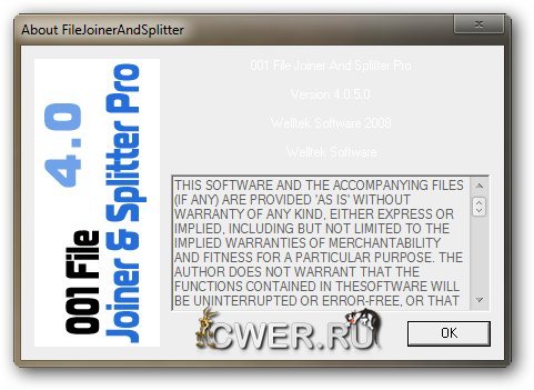 001 File Joiner & Splitter 4.0.5.0