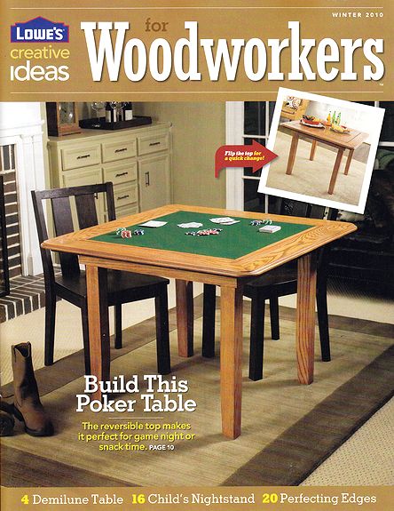 журнал Lowe’s Creative Ideas for Woodworkers