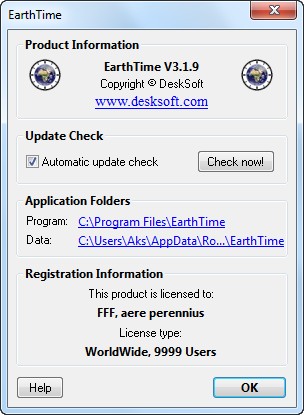 instal EarthTime 6.24.5 free