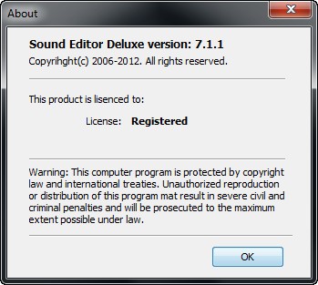 Sound Editor Deluxe