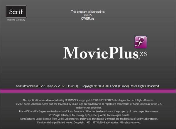 Serif MoviePlus