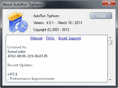 AutoRun Typhoon