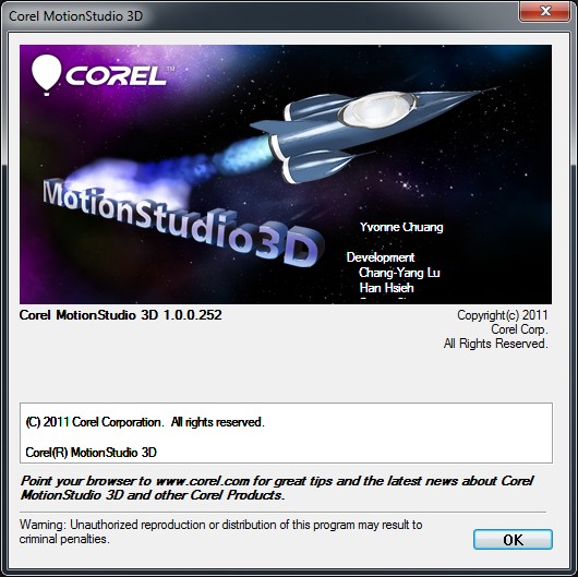 Corel MotionStudio 3D
