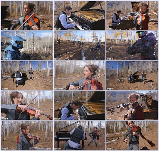 Lindsey Stirling and William Joseph