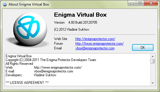 download the new for ios Enigma Virtual Box 10.50.20231018
